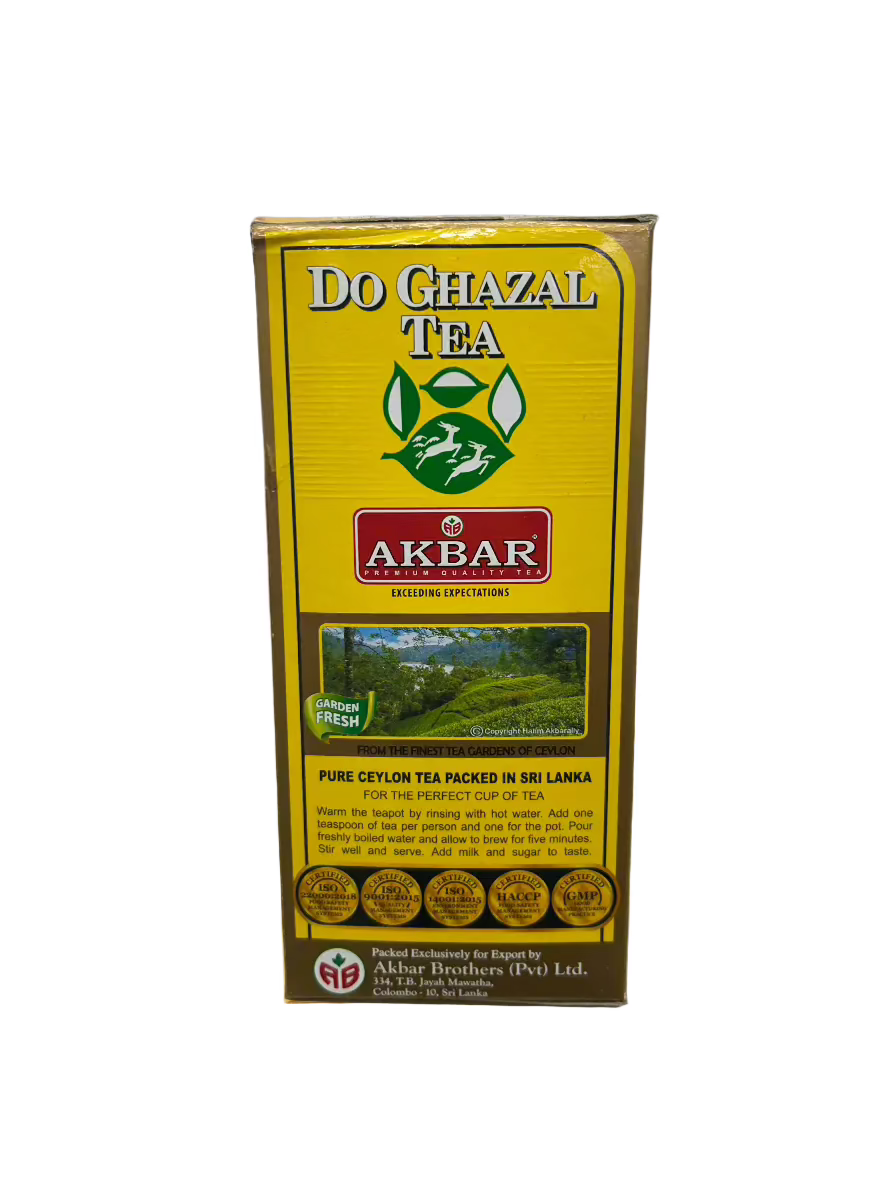 DO GHAZAL LOOSE TEA-Each packet 450 Gr (Box of 20)