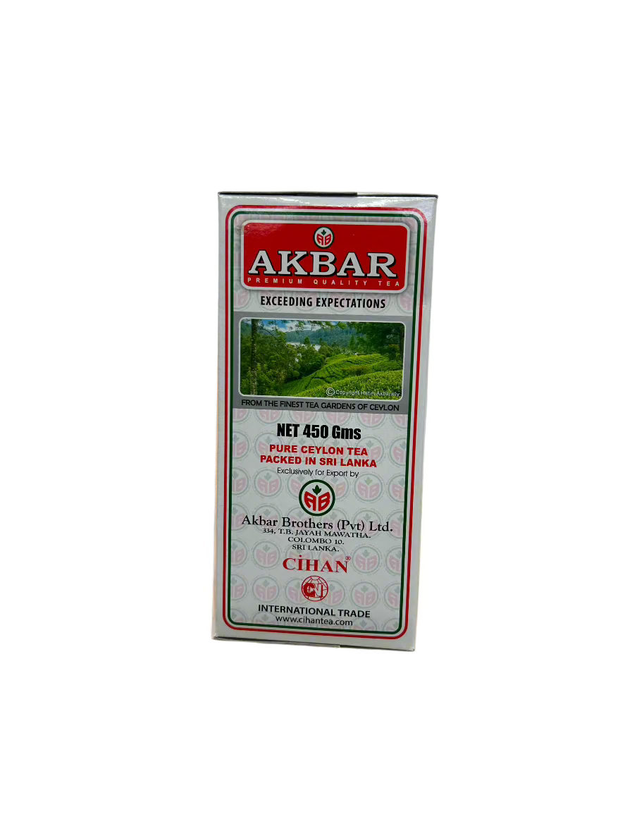 AKBAR-AUCTIONEER BRAND TEA-450 Gr-LOOSE TEA(pack of 20)