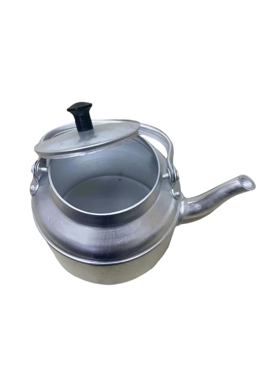 Traditional Metal Teapot-(1)