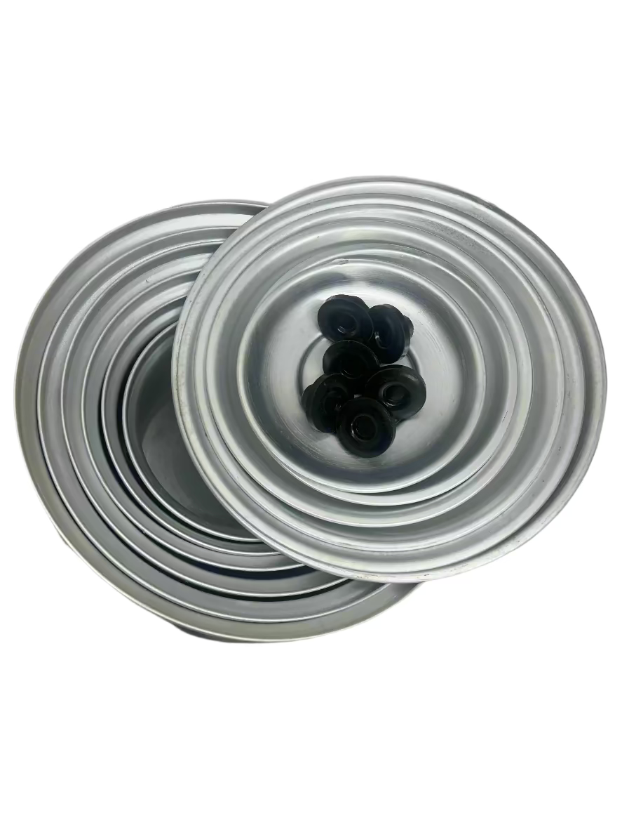 Aluminium cooking pot-6 pcs-(set of 1)