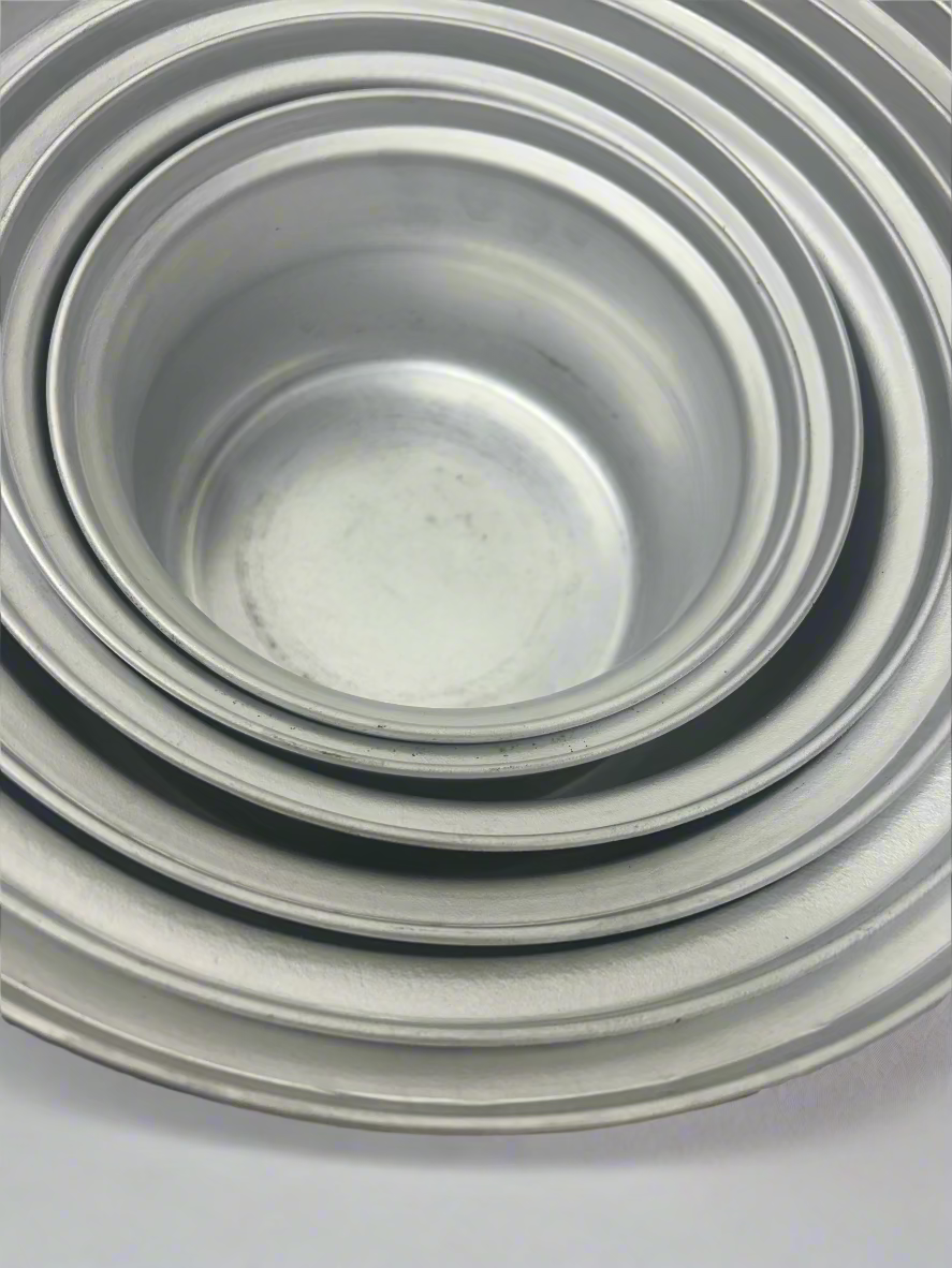 Aluminium cooking pot-6 pcs-(set of 1)
