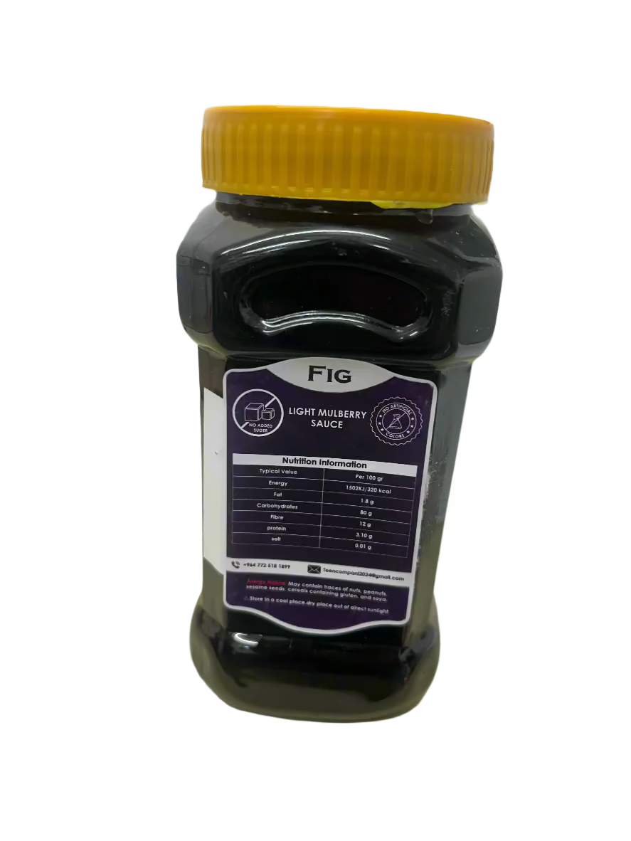 Mulberry sauce (Jar of 1 KILO)